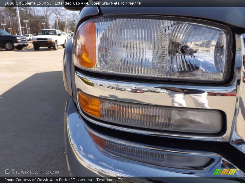 Steel Gray Metallic / Neutral 2006 GMC Sierra 1500 SLT Extended Cab 4x4