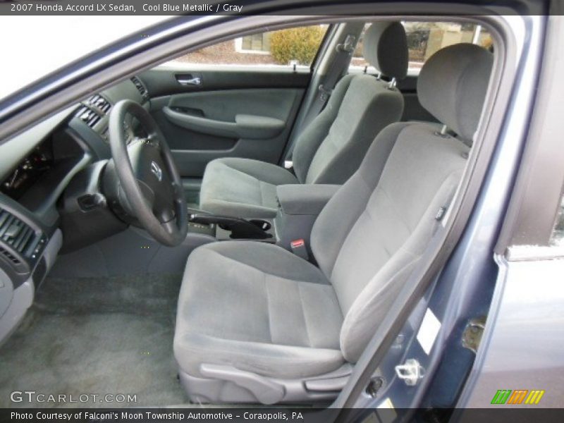  2007 Accord LX Sedan Gray Interior