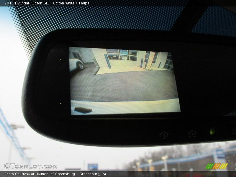 Cotton White / Taupe 2013 Hyundai Tucson GLS