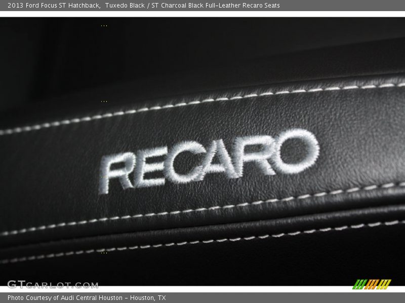 Tuxedo Black / ST Charcoal Black Full-Leather Recaro Seats 2013 Ford Focus ST Hatchback