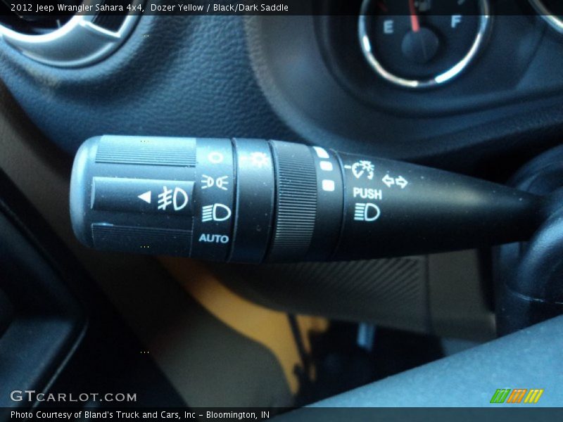Dozer Yellow / Black/Dark Saddle 2012 Jeep Wrangler Sahara 4x4
