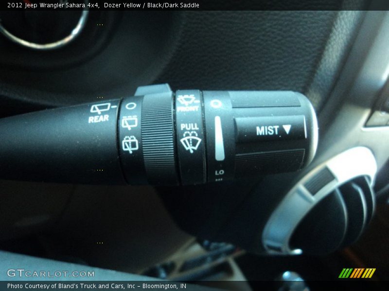 Dozer Yellow / Black/Dark Saddle 2012 Jeep Wrangler Sahara 4x4