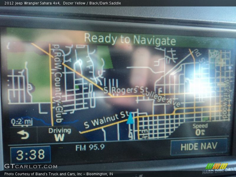 Dozer Yellow / Black/Dark Saddle 2012 Jeep Wrangler Sahara 4x4