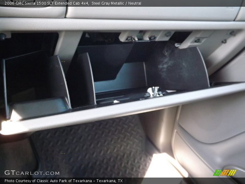 Steel Gray Metallic / Neutral 2006 GMC Sierra 1500 SLT Extended Cab 4x4