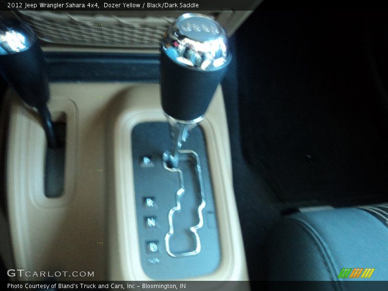 Dozer Yellow / Black/Dark Saddle 2012 Jeep Wrangler Sahara 4x4