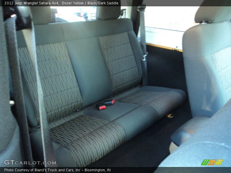 Dozer Yellow / Black/Dark Saddle 2012 Jeep Wrangler Sahara 4x4