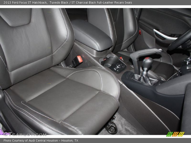 Tuxedo Black / ST Charcoal Black Full-Leather Recaro Seats 2013 Ford Focus ST Hatchback