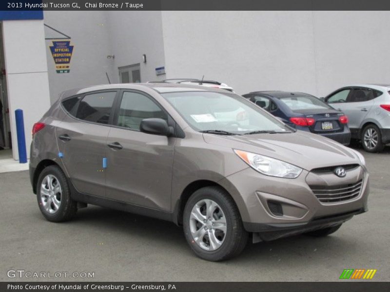 Chai Bronze / Taupe 2013 Hyundai Tucson GL