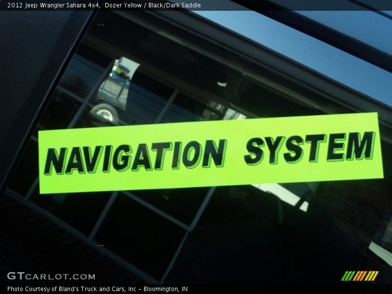 Dozer Yellow / Black/Dark Saddle 2012 Jeep Wrangler Sahara 4x4