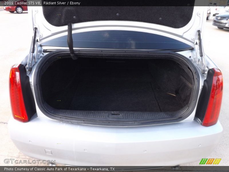 Radiant Silver / Ebony 2009 Cadillac STS V8