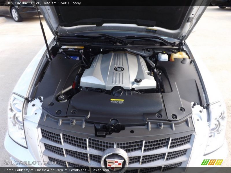 Radiant Silver / Ebony 2009 Cadillac STS V8