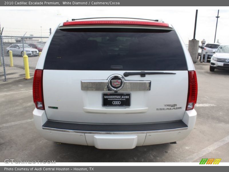 White Diamond / Cashmere/Cocoa 2010 Cadillac Escalade Premium