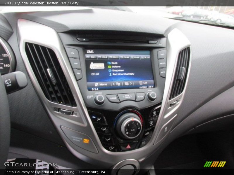 Boston Red / Gray 2013 Hyundai Veloster