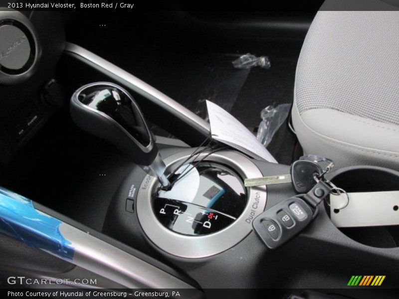 Boston Red / Gray 2013 Hyundai Veloster
