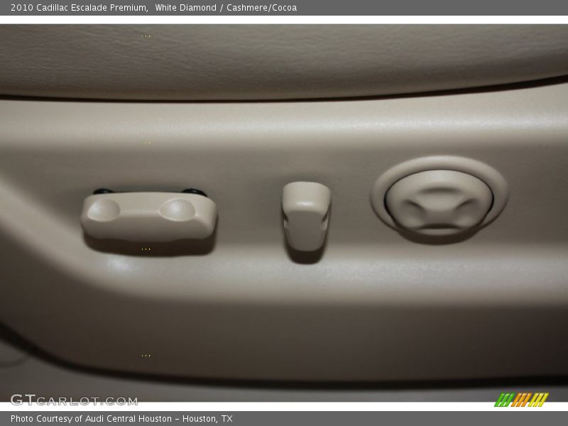 White Diamond / Cashmere/Cocoa 2010 Cadillac Escalade Premium