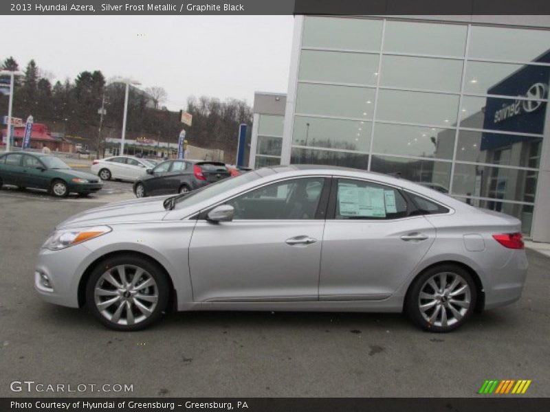 Silver Frost Metallic / Graphite Black 2013 Hyundai Azera