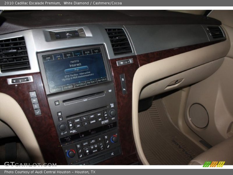 White Diamond / Cashmere/Cocoa 2010 Cadillac Escalade Premium