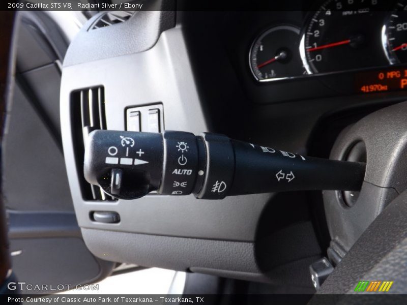 Radiant Silver / Ebony 2009 Cadillac STS V8