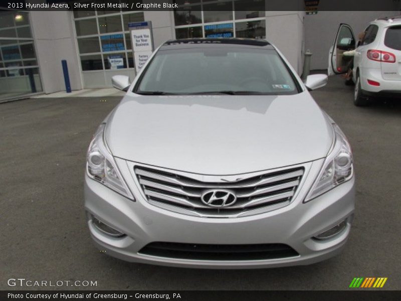 Silver Frost Metallic / Graphite Black 2013 Hyundai Azera