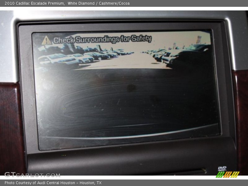 White Diamond / Cashmere/Cocoa 2010 Cadillac Escalade Premium
