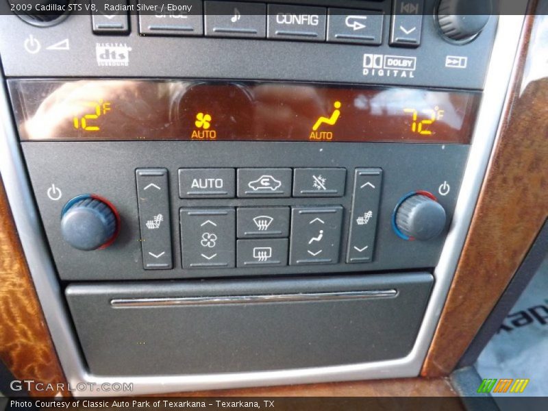 Radiant Silver / Ebony 2009 Cadillac STS V8