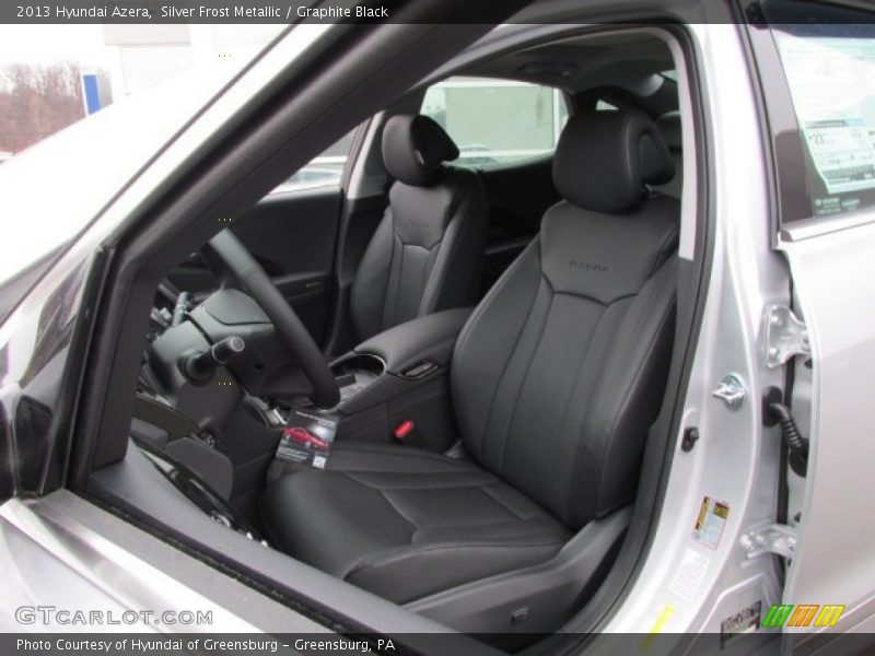 Silver Frost Metallic / Graphite Black 2013 Hyundai Azera