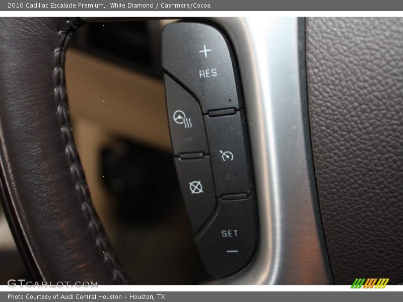 White Diamond / Cashmere/Cocoa 2010 Cadillac Escalade Premium