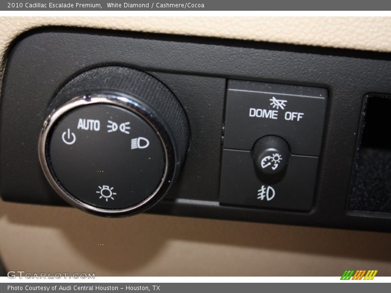 White Diamond / Cashmere/Cocoa 2010 Cadillac Escalade Premium