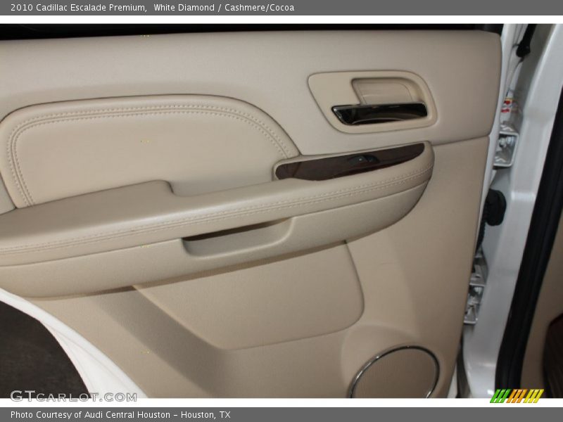 White Diamond / Cashmere/Cocoa 2010 Cadillac Escalade Premium