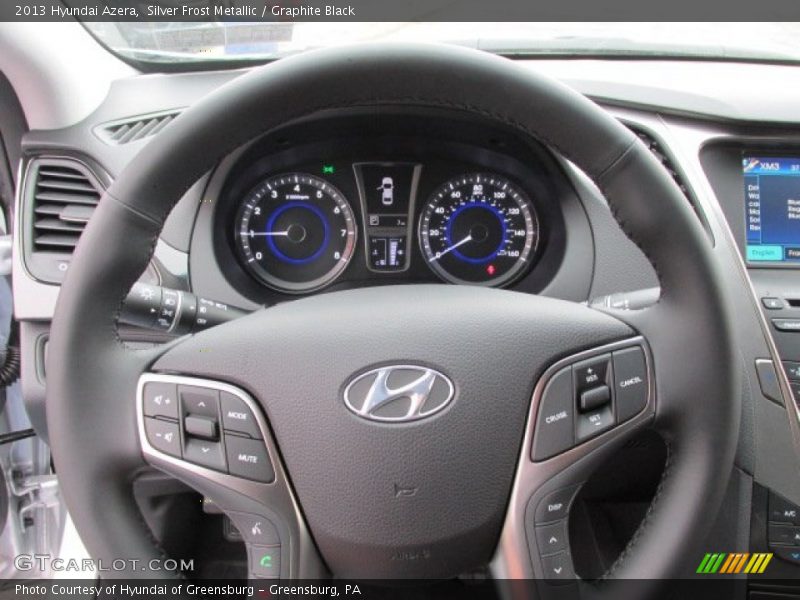 Silver Frost Metallic / Graphite Black 2013 Hyundai Azera