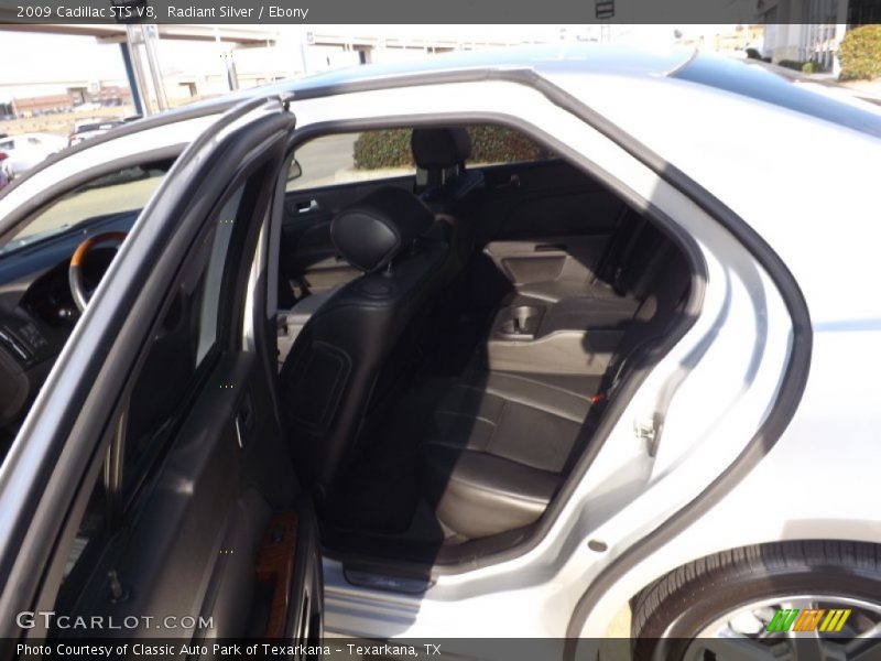 Radiant Silver / Ebony 2009 Cadillac STS V8