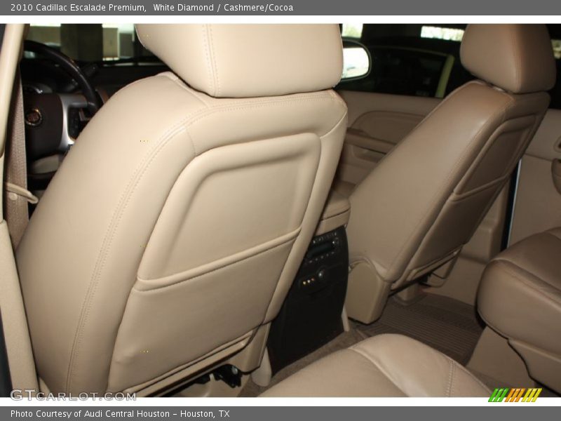 White Diamond / Cashmere/Cocoa 2010 Cadillac Escalade Premium