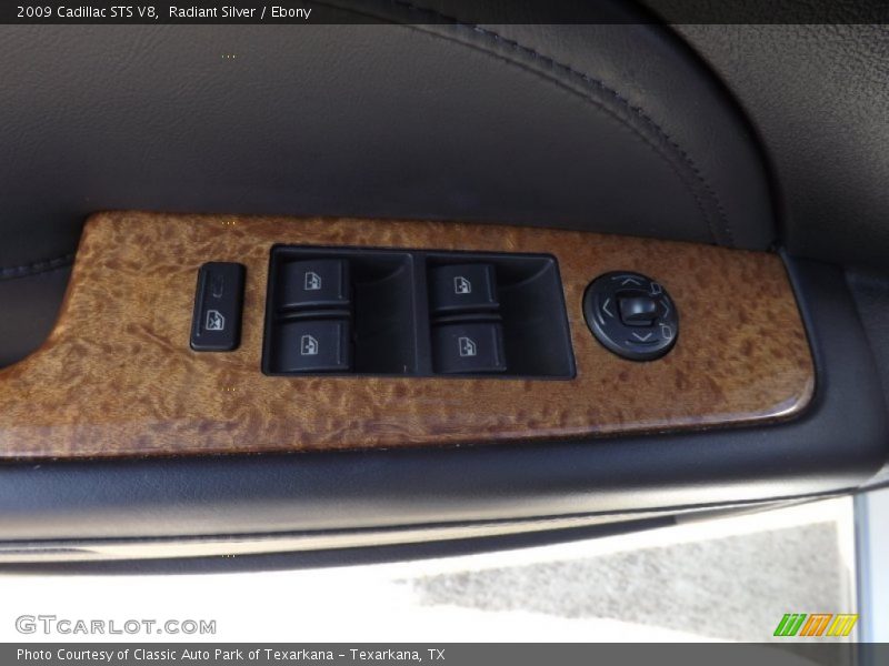 Radiant Silver / Ebony 2009 Cadillac STS V8