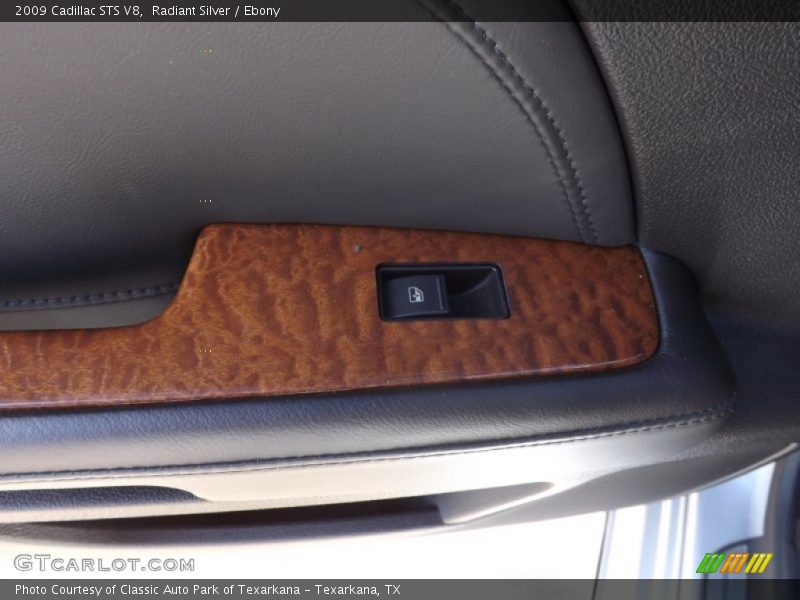 Radiant Silver / Ebony 2009 Cadillac STS V8