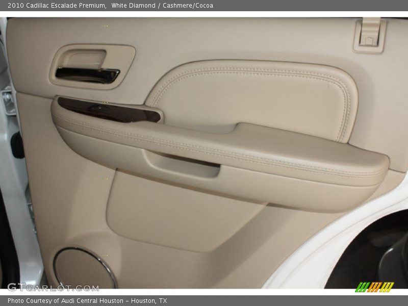 White Diamond / Cashmere/Cocoa 2010 Cadillac Escalade Premium