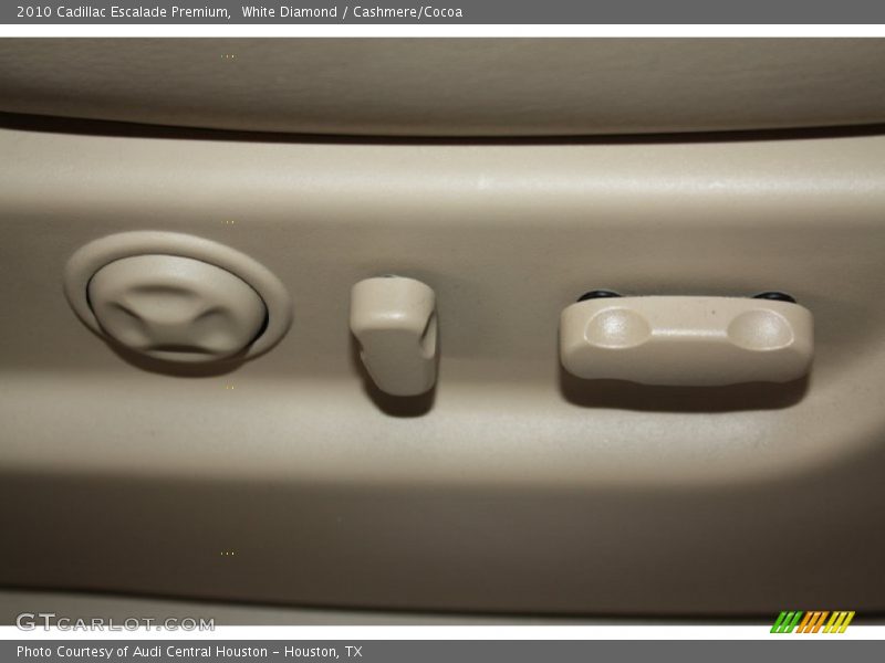 White Diamond / Cashmere/Cocoa 2010 Cadillac Escalade Premium