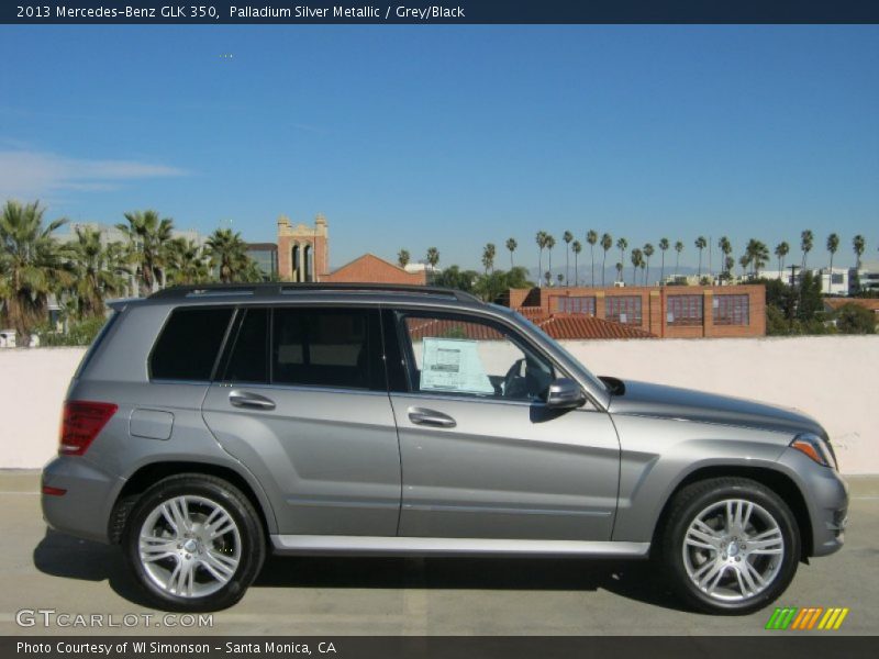 Palladium Silver Metallic / Grey/Black 2013 Mercedes-Benz GLK 350