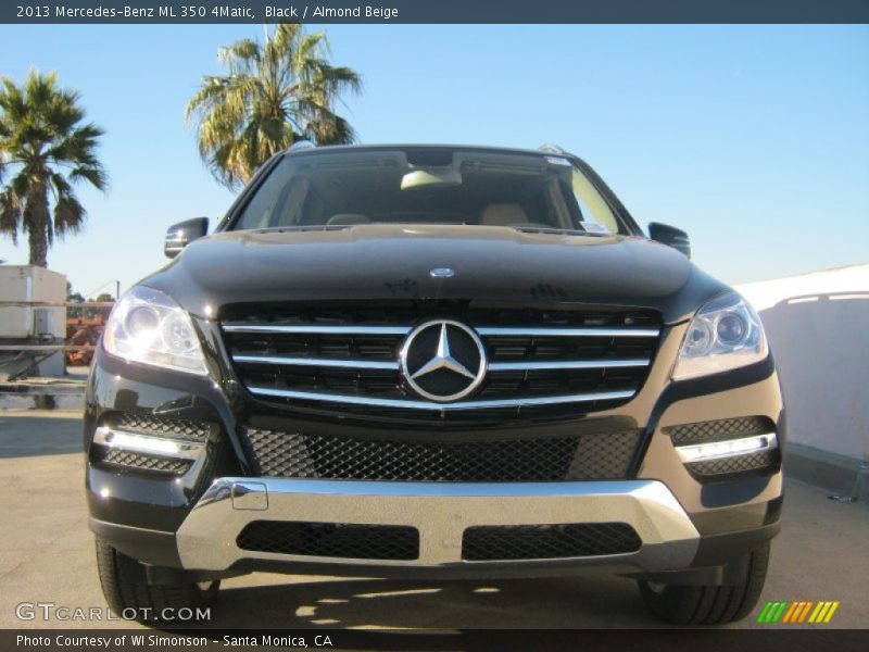 Black / Almond Beige 2013 Mercedes-Benz ML 350 4Matic
