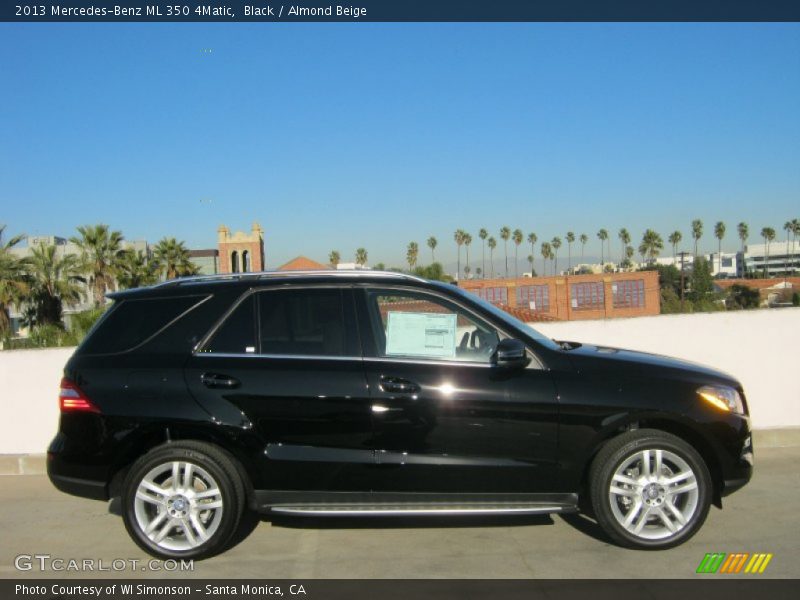Black / Almond Beige 2013 Mercedes-Benz ML 350 4Matic