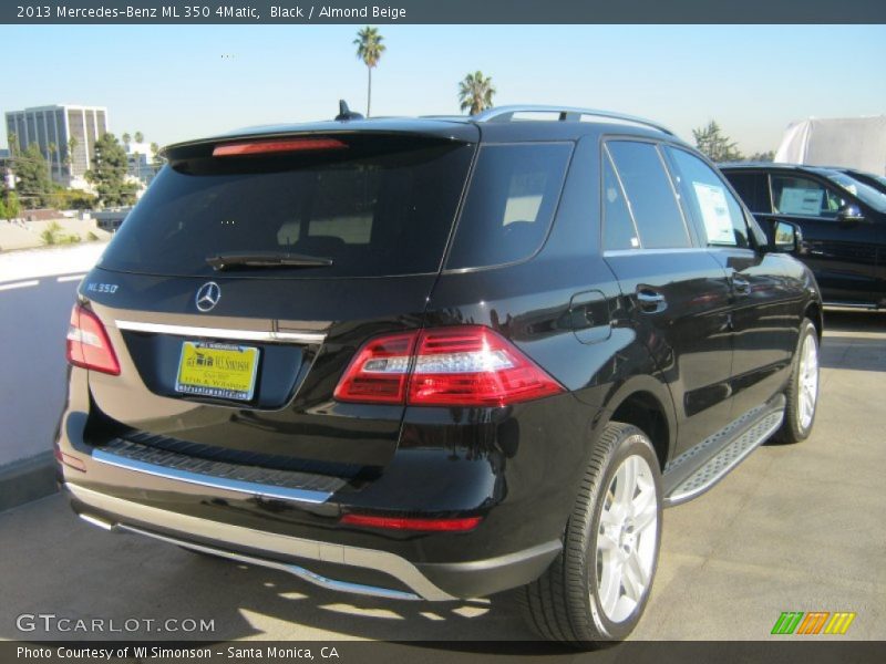 Black / Almond Beige 2013 Mercedes-Benz ML 350 4Matic
