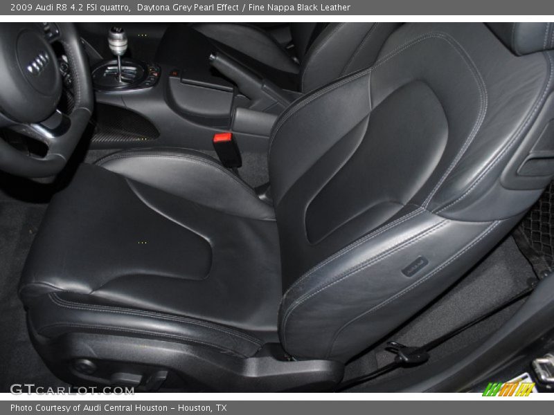 Daytona Grey Pearl Effect / Fine Nappa Black Leather 2009 Audi R8 4.2 FSI quattro