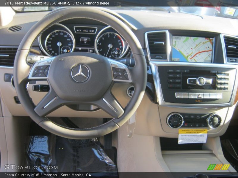 Black / Almond Beige 2013 Mercedes-Benz ML 350 4Matic