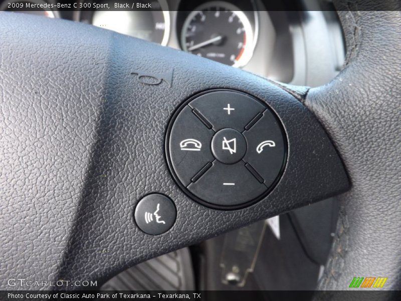 Black / Black 2009 Mercedes-Benz C 300 Sport