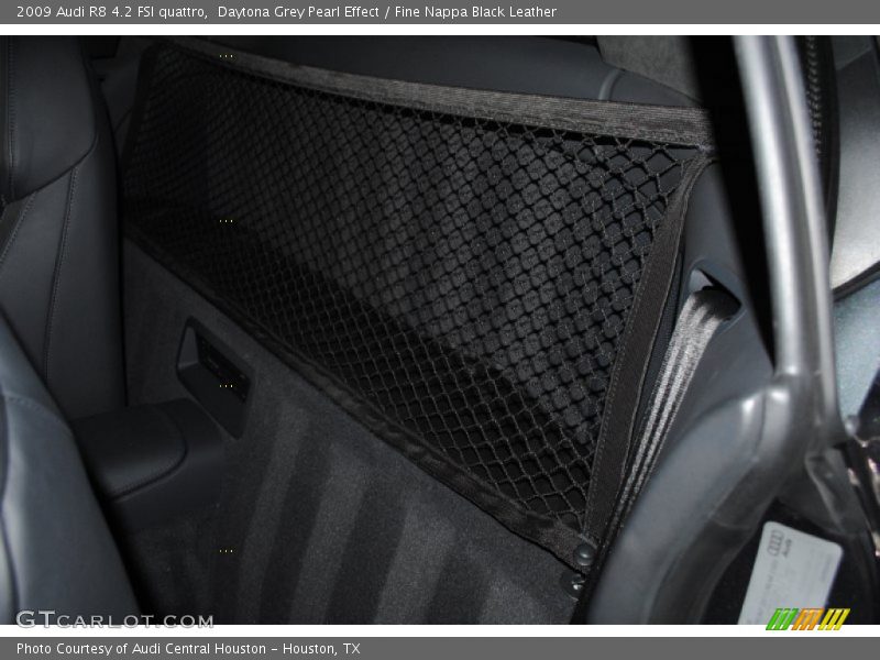 Daytona Grey Pearl Effect / Fine Nappa Black Leather 2009 Audi R8 4.2 FSI quattro