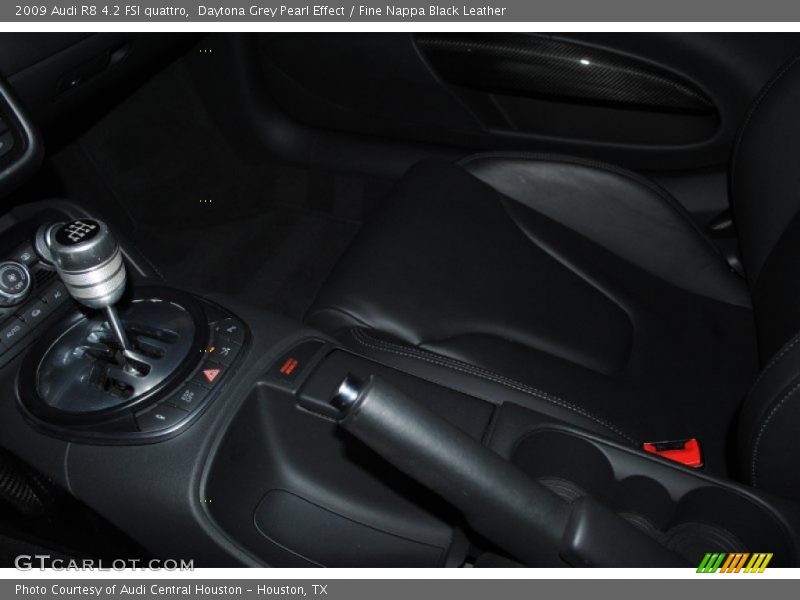 Daytona Grey Pearl Effect / Fine Nappa Black Leather 2009 Audi R8 4.2 FSI quattro