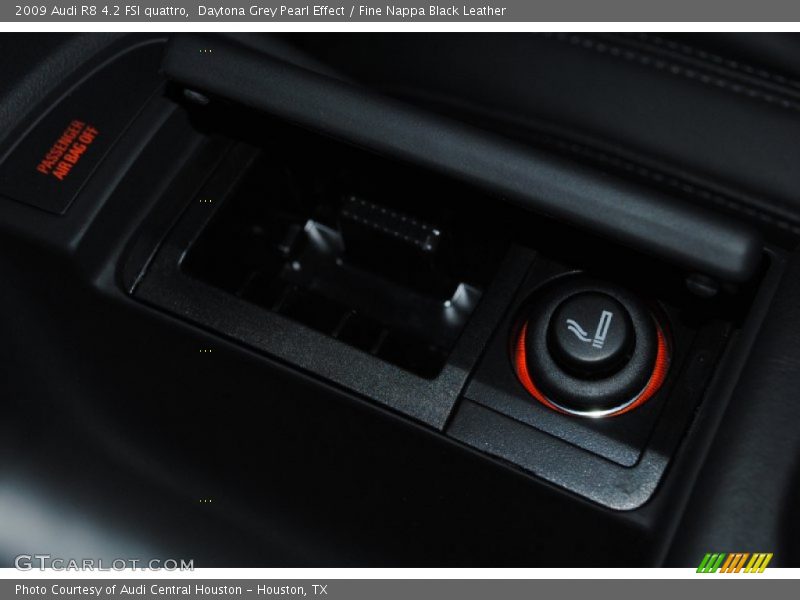Daytona Grey Pearl Effect / Fine Nappa Black Leather 2009 Audi R8 4.2 FSI quattro