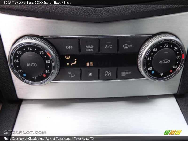 Black / Black 2009 Mercedes-Benz C 300 Sport