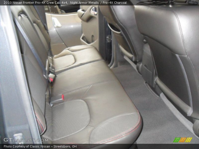 Rear Seat of 2010 Frontier Pro-4X Crew Cab 4x4