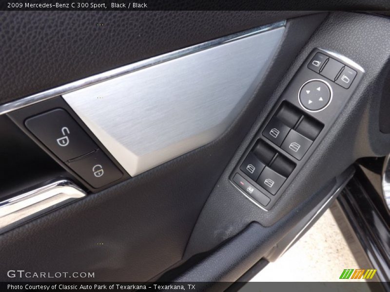 Black / Black 2009 Mercedes-Benz C 300 Sport