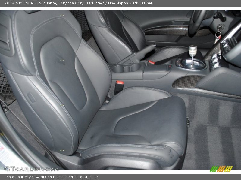 Daytona Grey Pearl Effect / Fine Nappa Black Leather 2009 Audi R8 4.2 FSI quattro